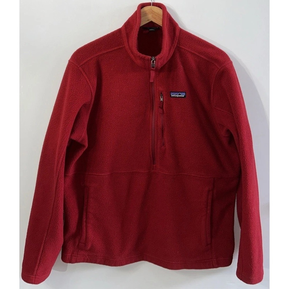 Mens Patagonia Synchilla Marsupial Pullover Fleece Jacket Gorpcore 23000 Large